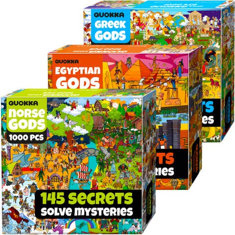 1000-Piece Jigsaw Puzzle Collection for Adults