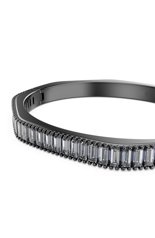 Swarovski Matrix Crystal Bangle In Grey