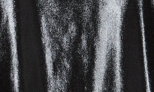Shop Renee C Metallic Crewneck T-shirt