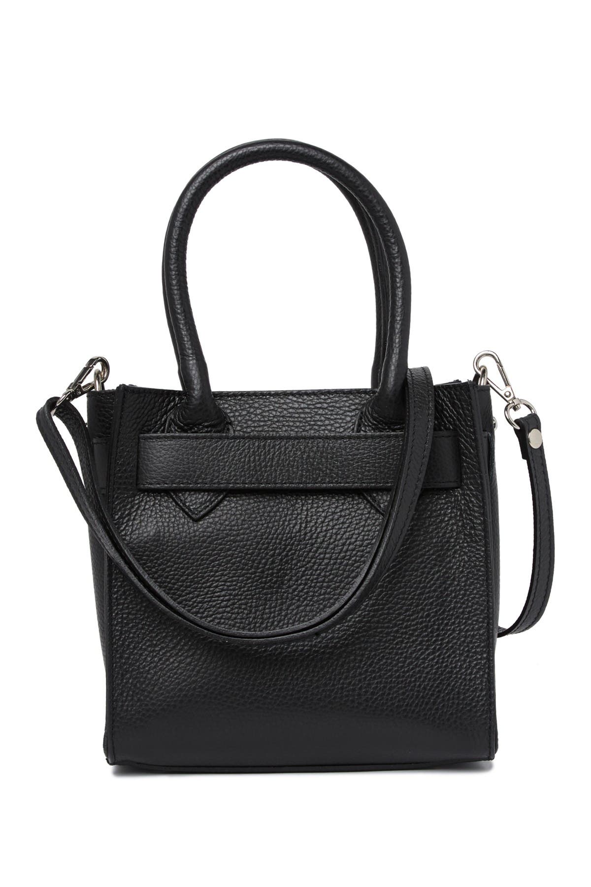 SCUI STUDIOS Studded Trim Petite Satchel, Main, color, 