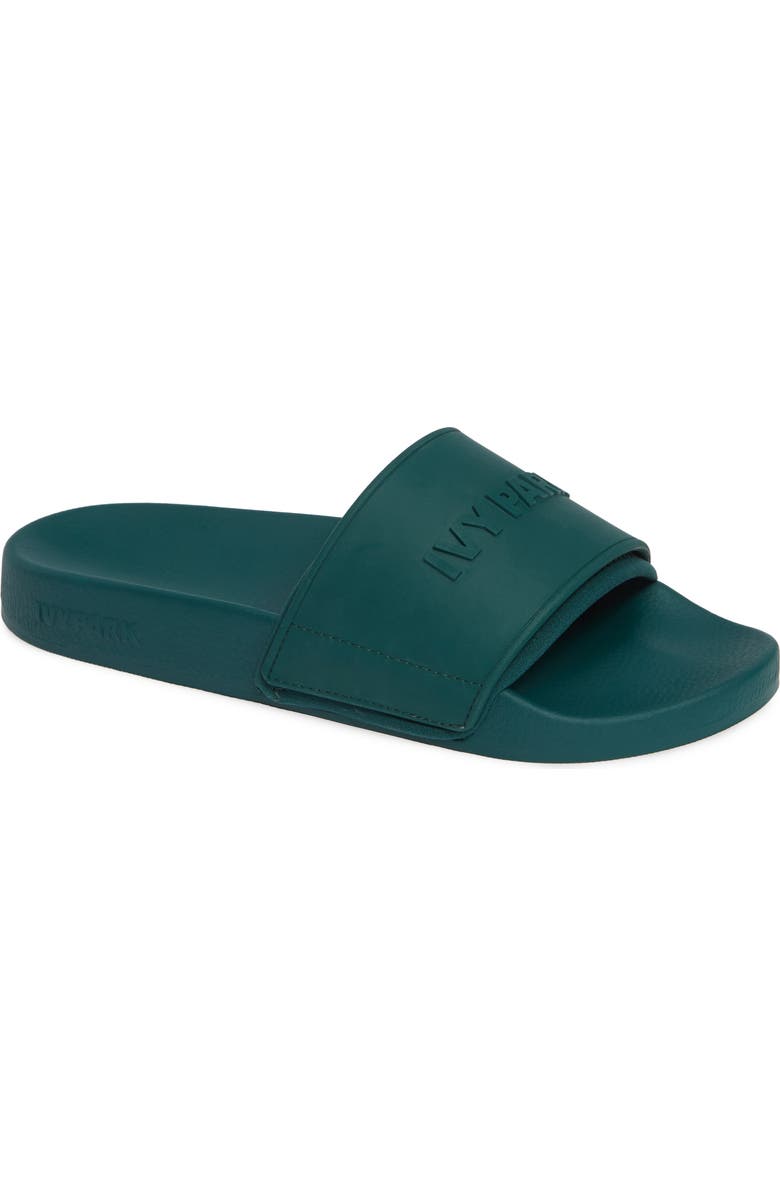 IVY PARK<sup>®</sup> Embossed Logo Slide Sandal, Main, color,