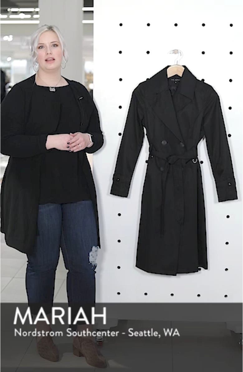 Double Breasted Trench Coat, sales video thumbnail