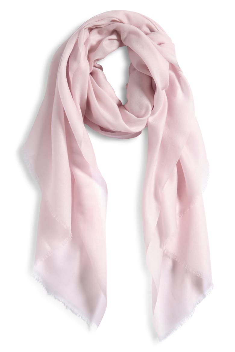 Cashmere Fringe Cashmere, Alternate, color, CASA ROSA