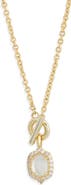 Kendra Scott Daphne Crystal & Mother-of-Pearl Pendant Necklace