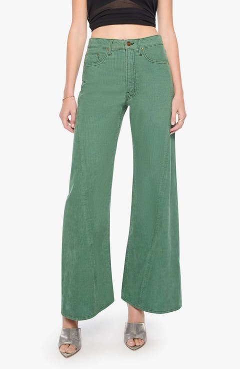 The Lemon Twist Sneak High Waist Wide Leg Jeans