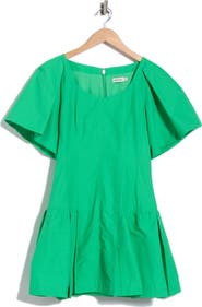 Simkhai Hattie Flutter Sleeve Dress
