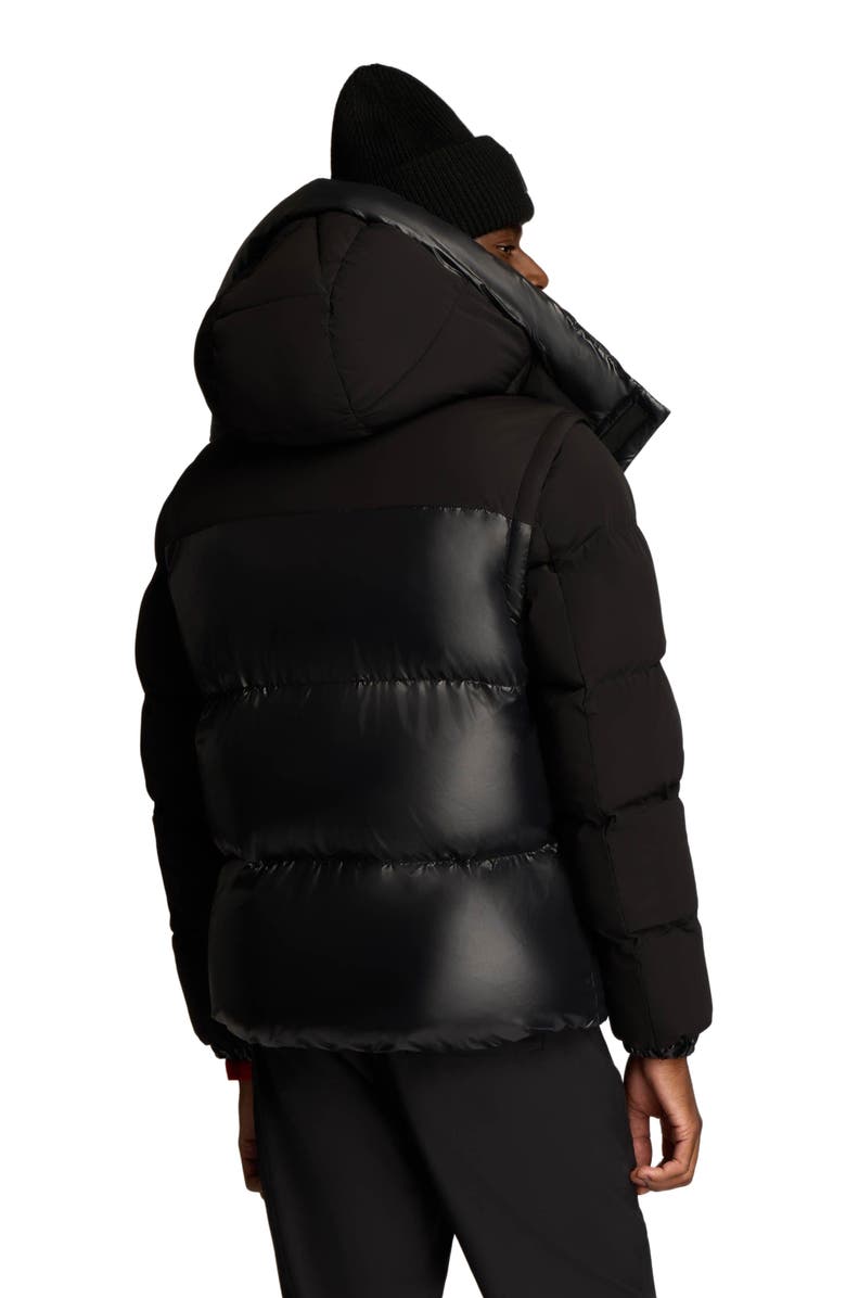 Alpenhaus Megeve Unisex 2-In-1 Relaxed Fit Puffer, Alternate, color, Black