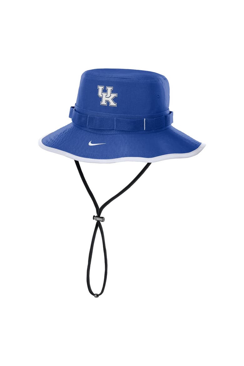 Men's Nike Royal Kentucky Wildcats 2024/25 On-Field Apex Performance Boonie Bucket Hat, Main, color, Royal