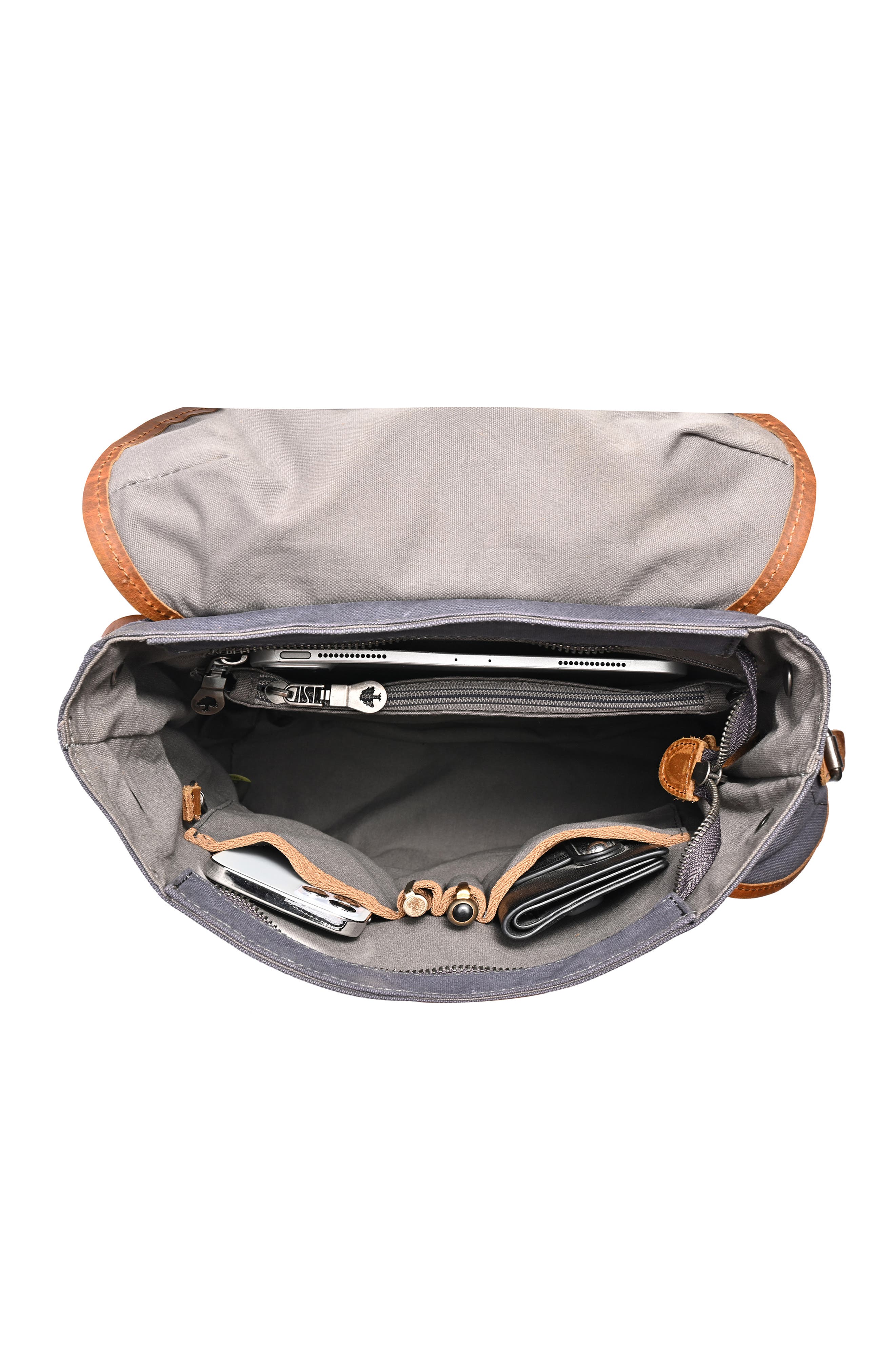 THE SAME DIRECTION Shady Cove Canvas Backpack, Alternate, color, 