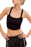 Free People FP Movement All Clear Rib Crop Camisole