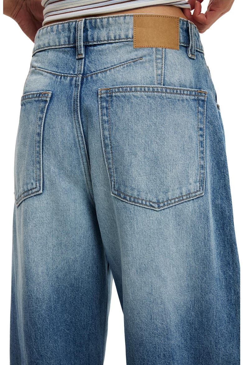 Women's Barrel Jean, Alternate, color, Eve Blue