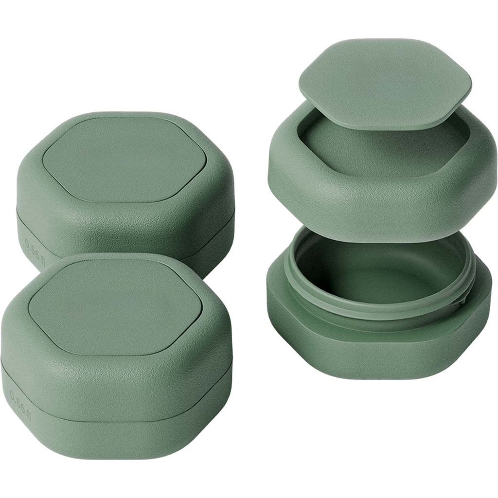 Cadence Blank Flex Small Capsules Trio In Green
