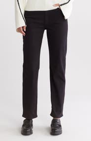 rag & bone Hattie Mid Rise Full Length Straight Leg Jeans