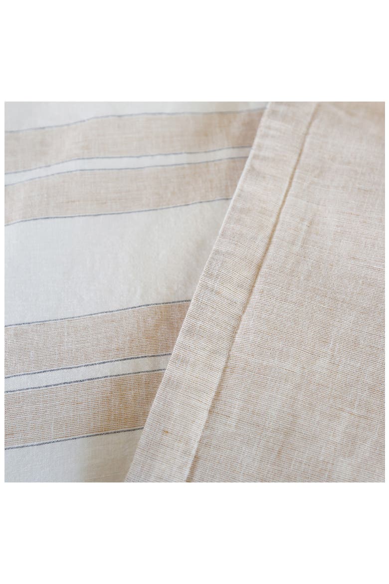 Carter Stripe Sham, Alternate, color, IVORY/ AMBER
