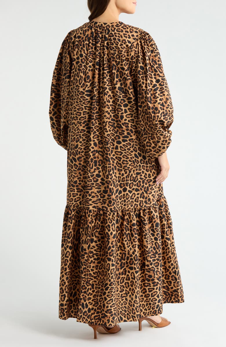 SUGARLIPS Leopard Shift Dress, Alternate, color, Leopard