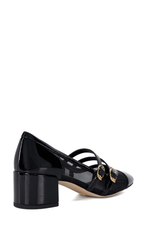 Dune London Appreciate Cap Toe Mary Jane Pump In Black