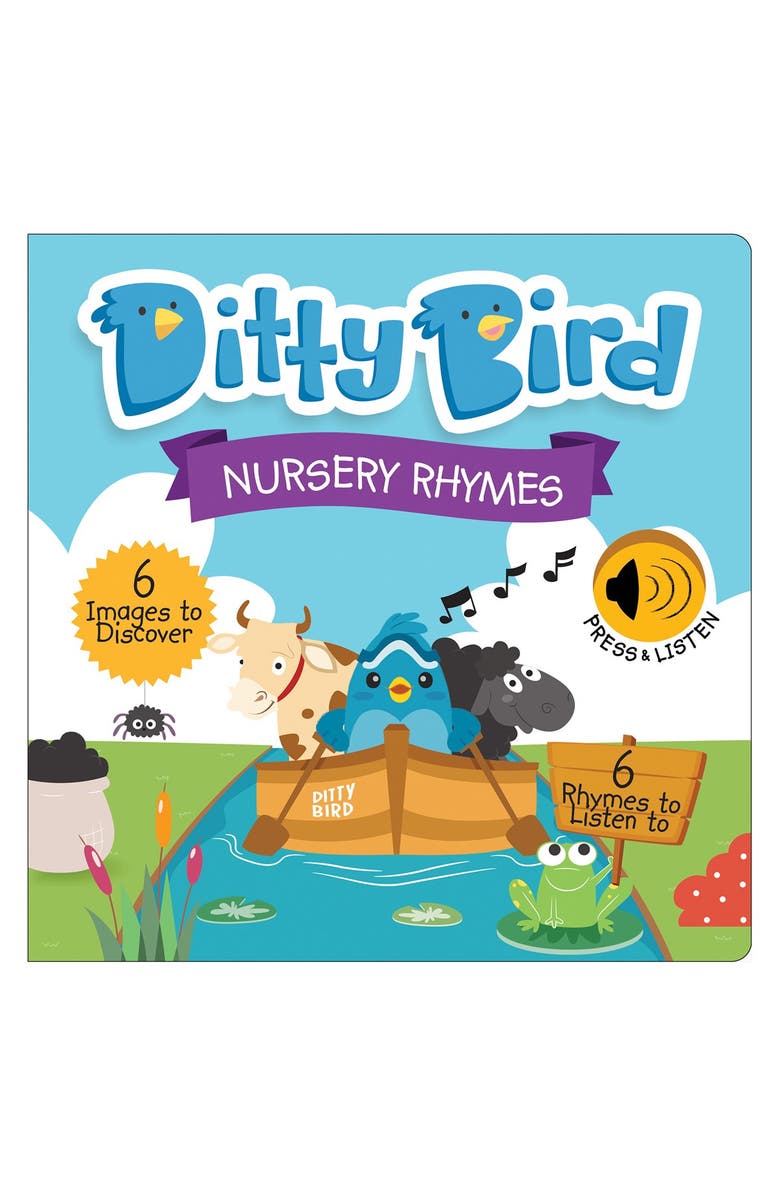 Ditty Bird Bedtime and Nursery Rhyme Song Books - Set of 2, Alternate, color, Multicolor