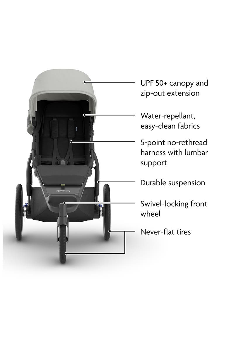 Ridge® V2 Jogging Stroller, Alternate, color, SAVANNAH