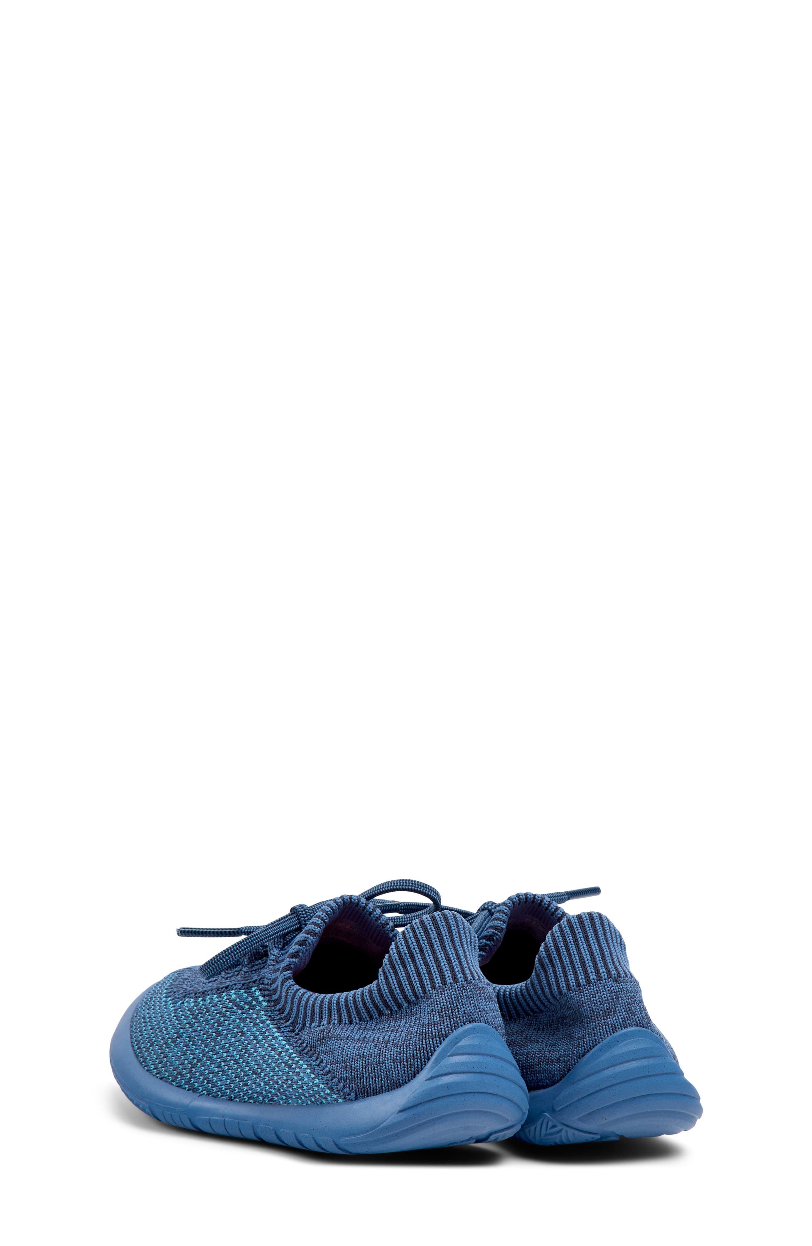 Camper Kids' Peu Path Knit Sneaker, Alternate, color, Multi - Blue