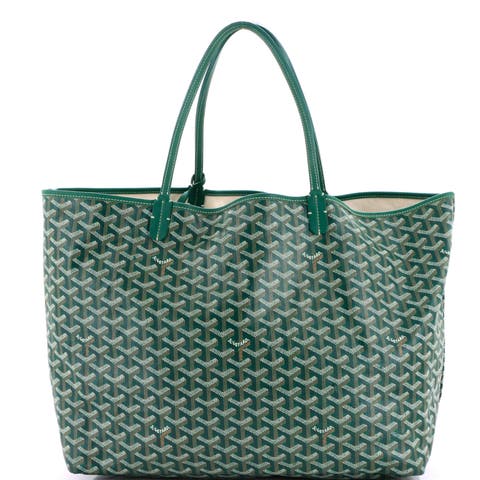 Saint Louis Tote Claire Voie Coated Canvas GM