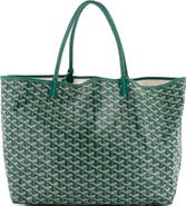 Pre-Owned Goyard Saint Louis Tote Claire Voie Coated Canvas GM