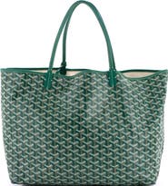 Pre-Owned Goyard Saint Louis Tote Claire Voie Coated Canvas GM
