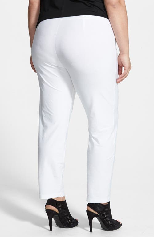 Eileen Fisher High Waist Slim Ankle Pants