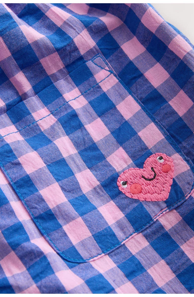 NEXT Kids' Gingham Dress, Alternate, color, Blue