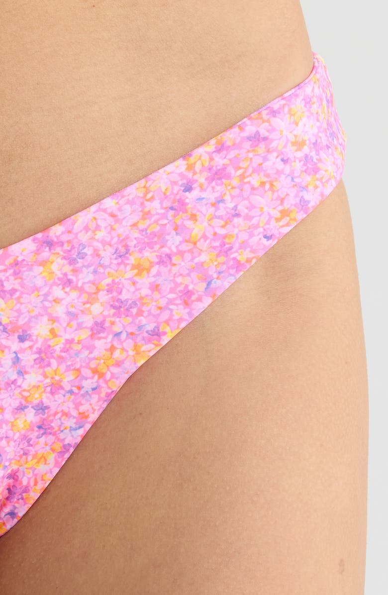 Kulani Kinis V-Cut Bikini Bottoms, Alternate, color, Gelato Bloom