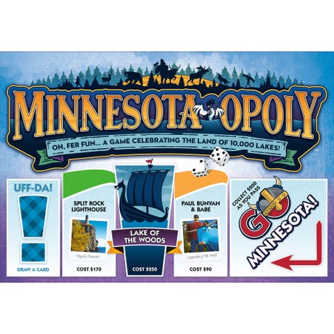 Minnesotaopoly Monopoly Board Game