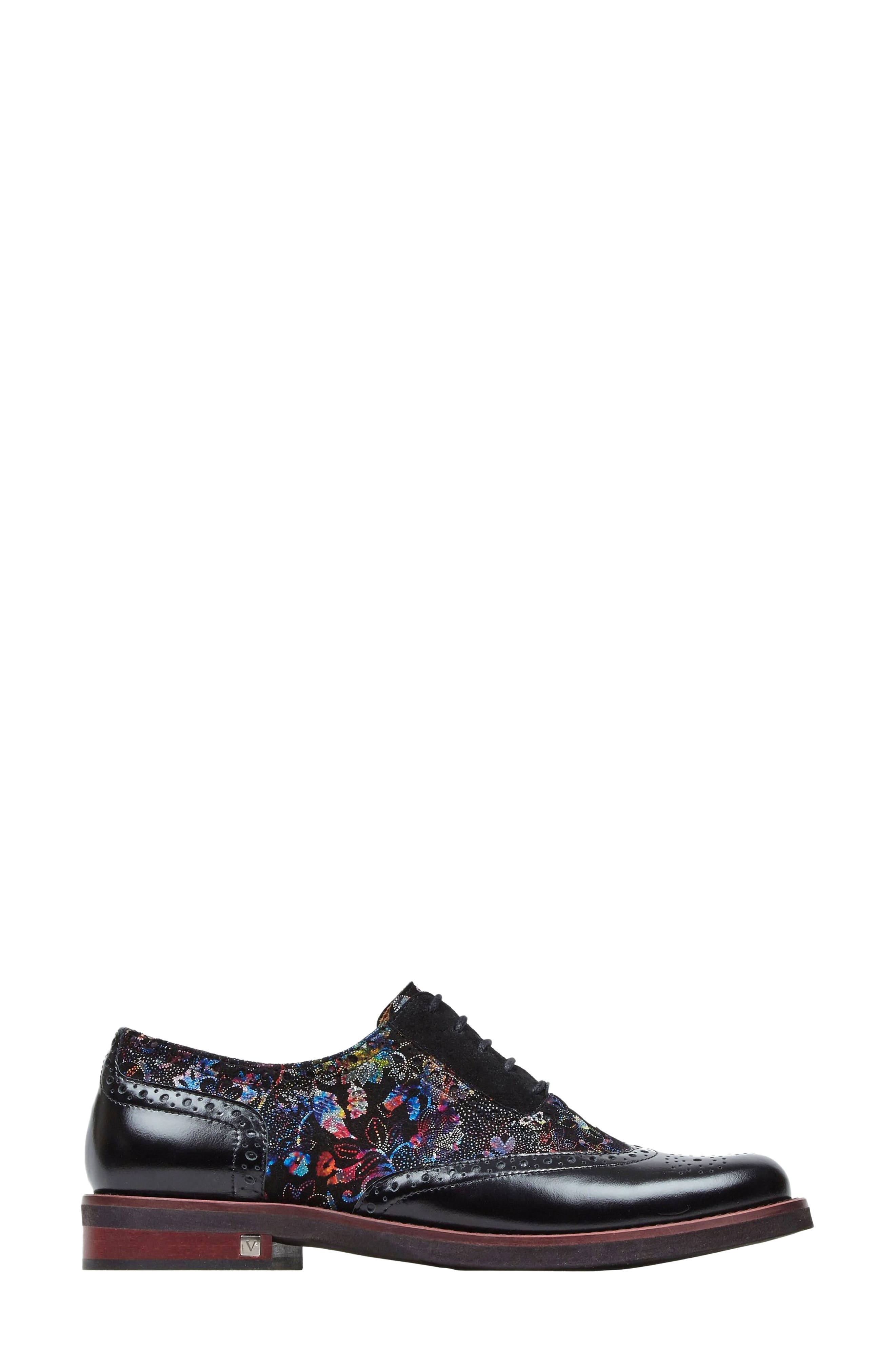 Vivienne Wingtip Oxford, Alternate, color, BLACK MULTI