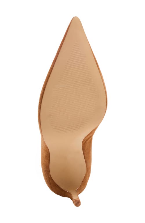 Steve Madden Noir Pointed Toe Pump In Brown