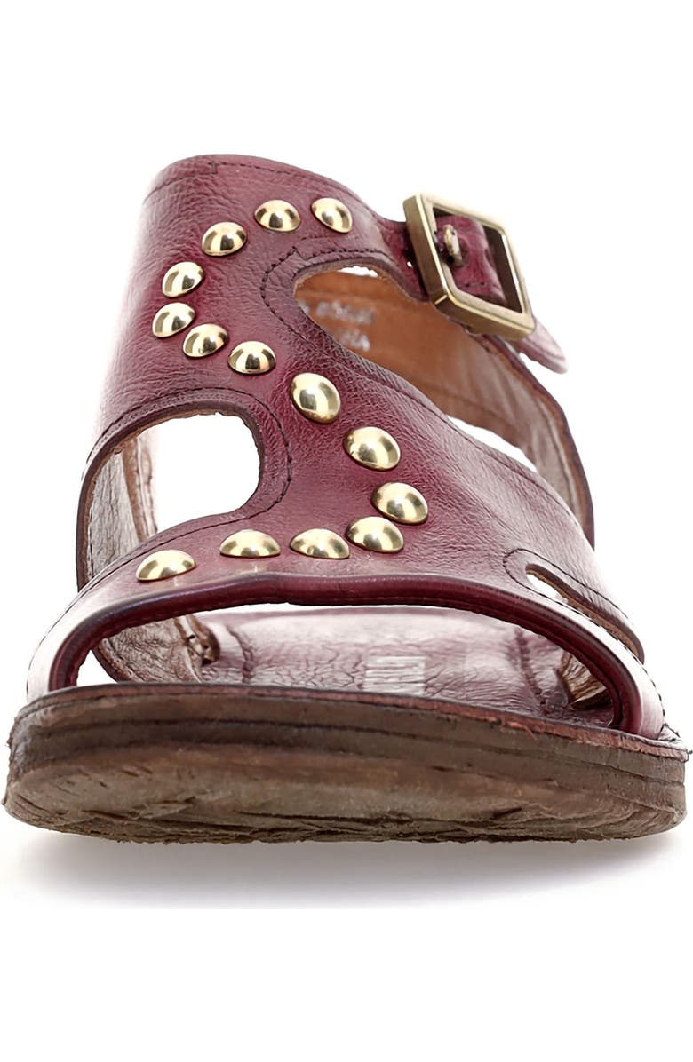 A.S.98 Romy Studded Sandal, Alternate, color, Ruby