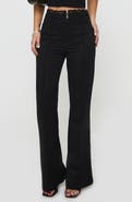 Princess Polly Stellina Lace Trim Slim Flare Pants