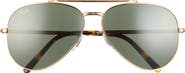 Ray-Ban New Aviator 62mm Oversize Pilot Sunglasses