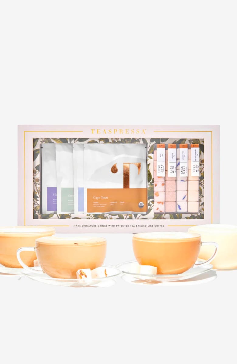 Teaspressa 18-Piece Luxe Bubbles Mimosa Sugar Cube Set, Alternate, color,