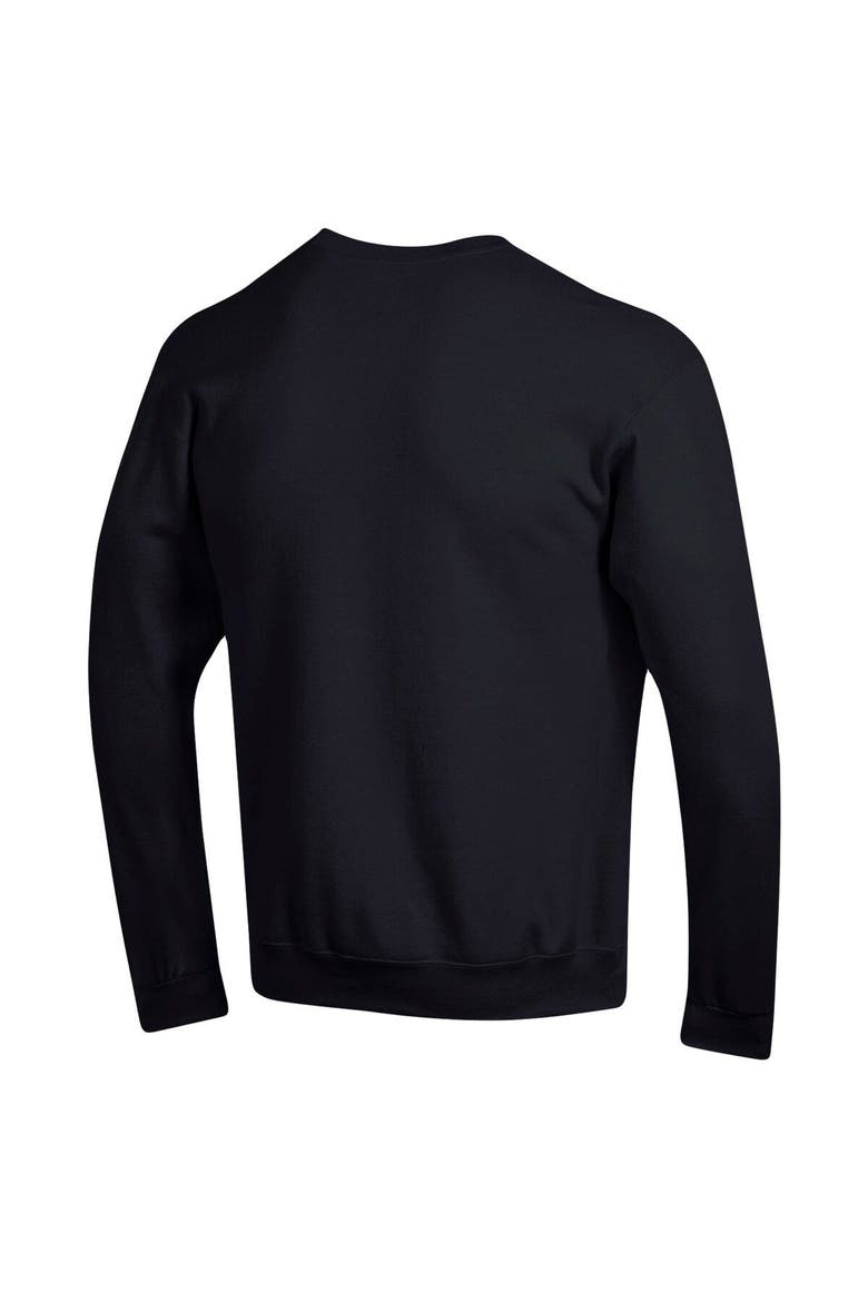 Men's Champion Black NC State Wolfpack Arch Pill Sweatshirt, Alternate, color, Black