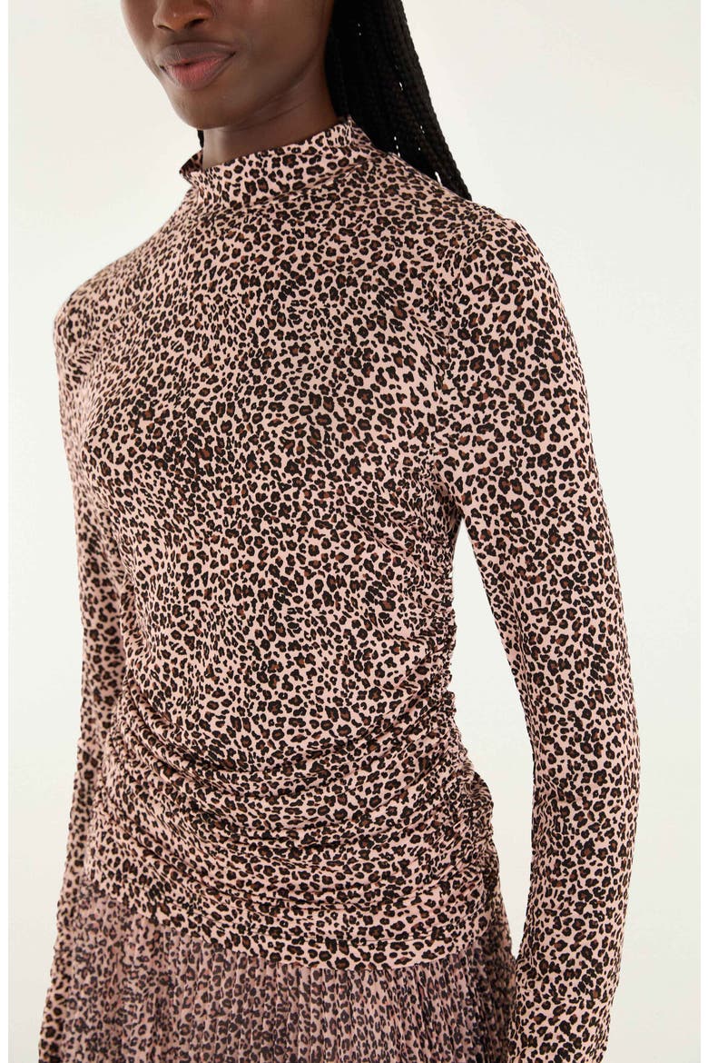 Baby Leopard Print Top, Alternate, color, BABY LEOPARD PINK
