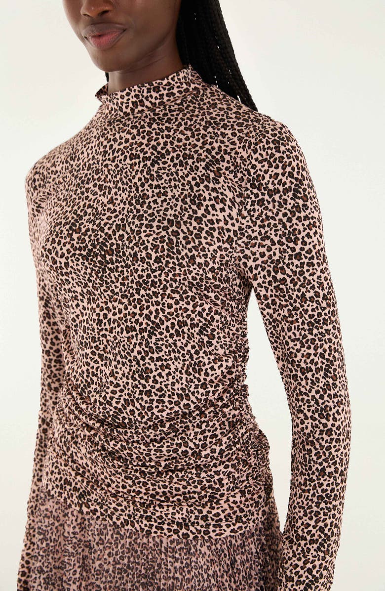 FARM Rio Baby Leopard Print Top, Alternate, color, Baby Leopard Pink