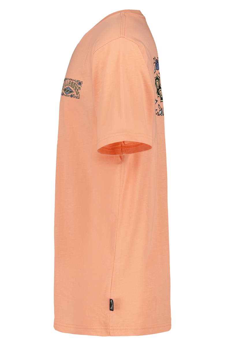 Billabong Kids' Heritage Graphic T-Shirt, Alternate, color, Faded Orange