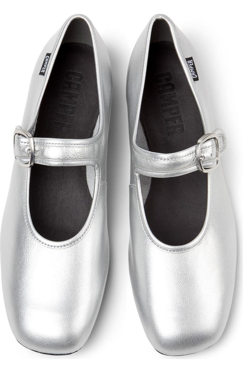 Camper Casi Myra Mary Jane Flat, Alternate, color, Medium Gray