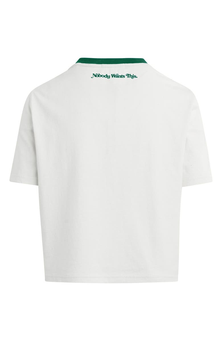 Favorite Daughter x 'Nobody Wants This' Anything Can Happen Graphic T-Shirt, Alternate, color, White/ Emerald