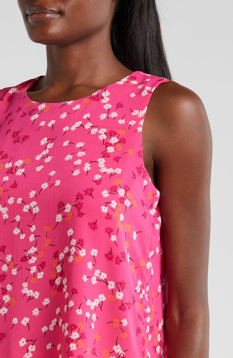 Vince Camuto Floral Sleeveless Top, Alternate, color,
