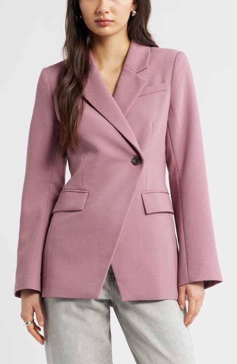 The Icon Asymmetric Fitted Blazer