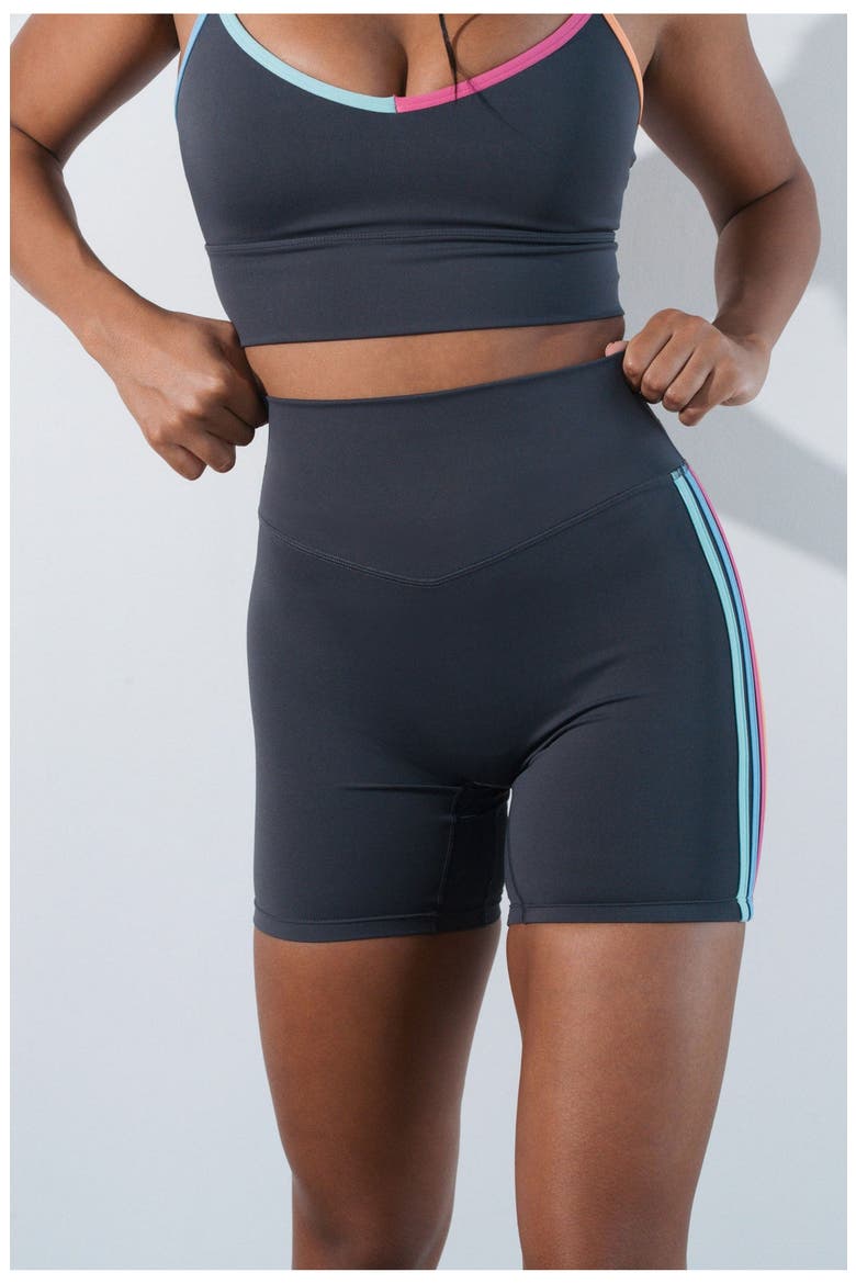 Pulse Biker Short, Alternate, color, Haze