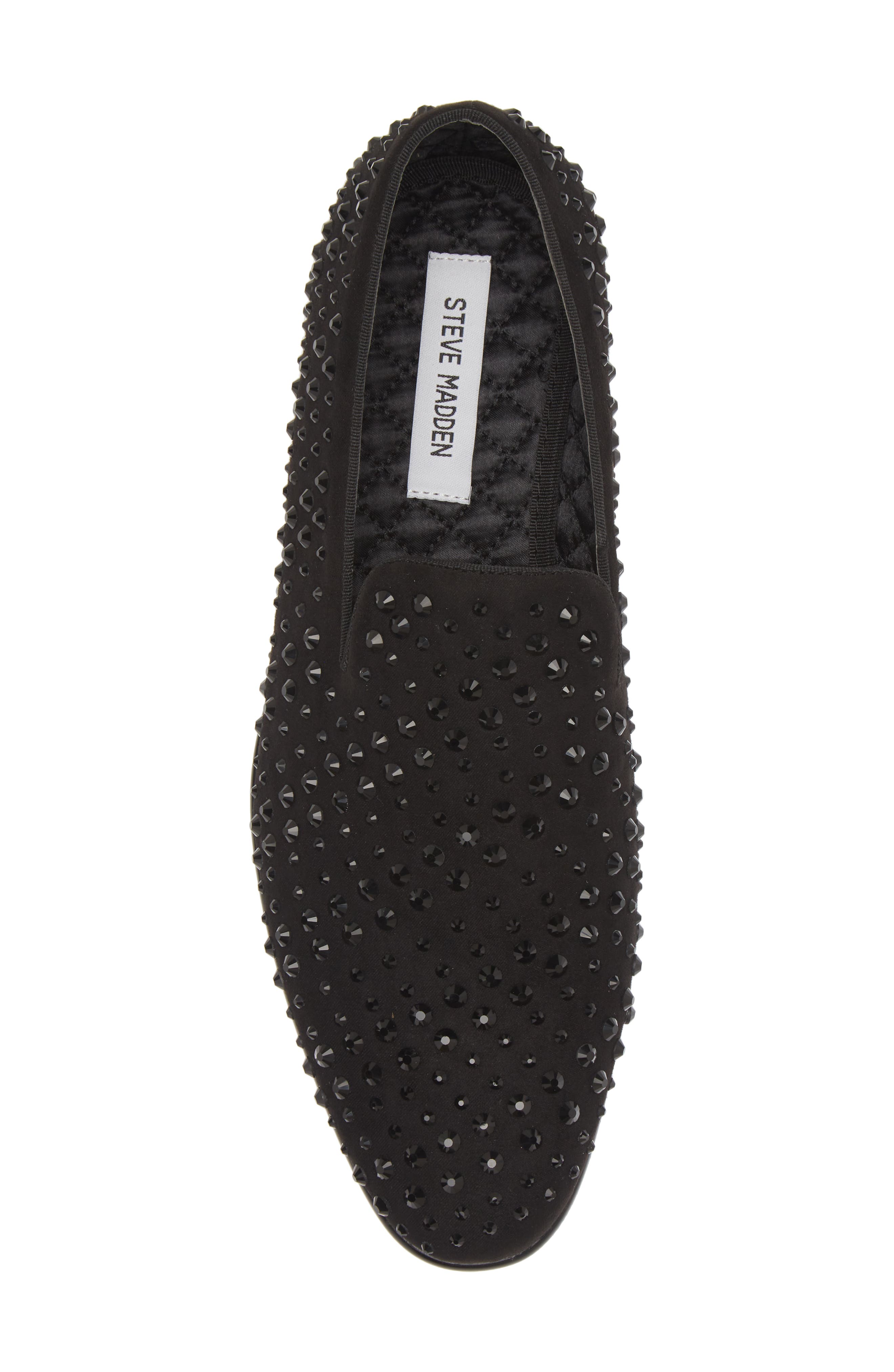 Steve Madden Briliant Rhinestone Loafer, Alternate, color, 