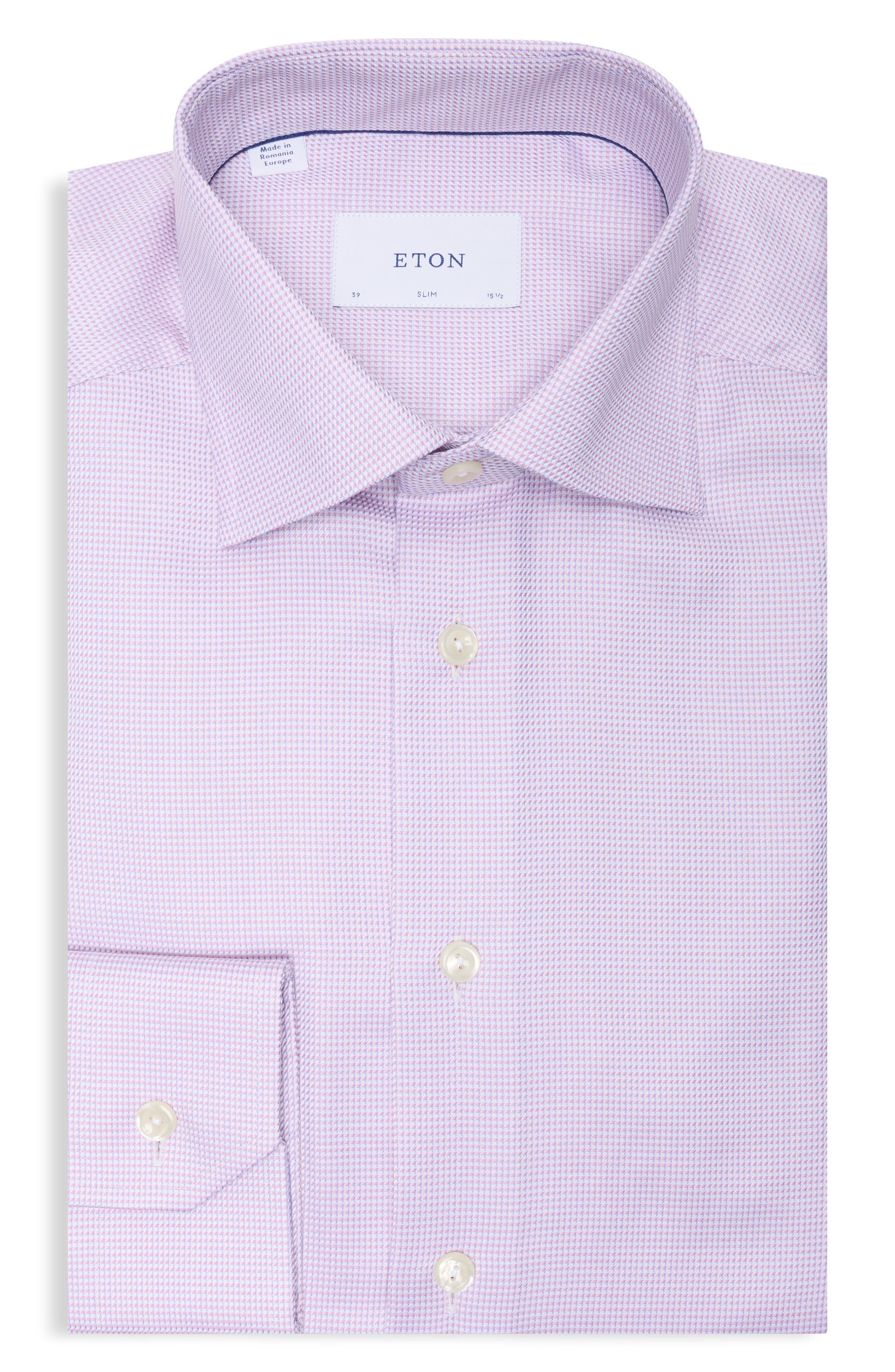 Slim Fit Semi-Solid Twill Shirt