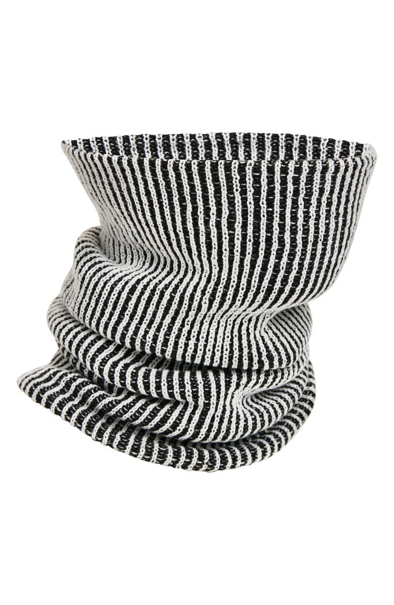 verloop Rib Snood, Alternate, color, Black White