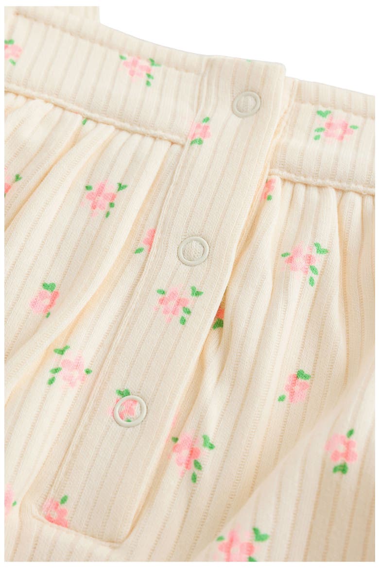 Floral Loose Romper, Alternate, color, IVORY MULTI