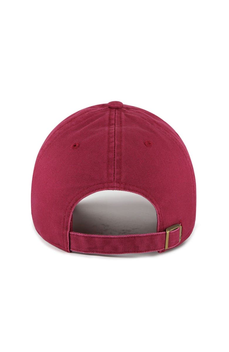 '47 Men's '47 Burgundy Washington Commanders Script Clean Up Adjustable Hat, Alternate, color, 